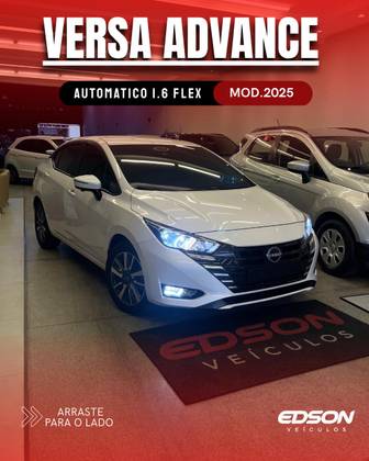 NISSAN VERSA 1.6 16V FLEX ADVANCE XTRONIC